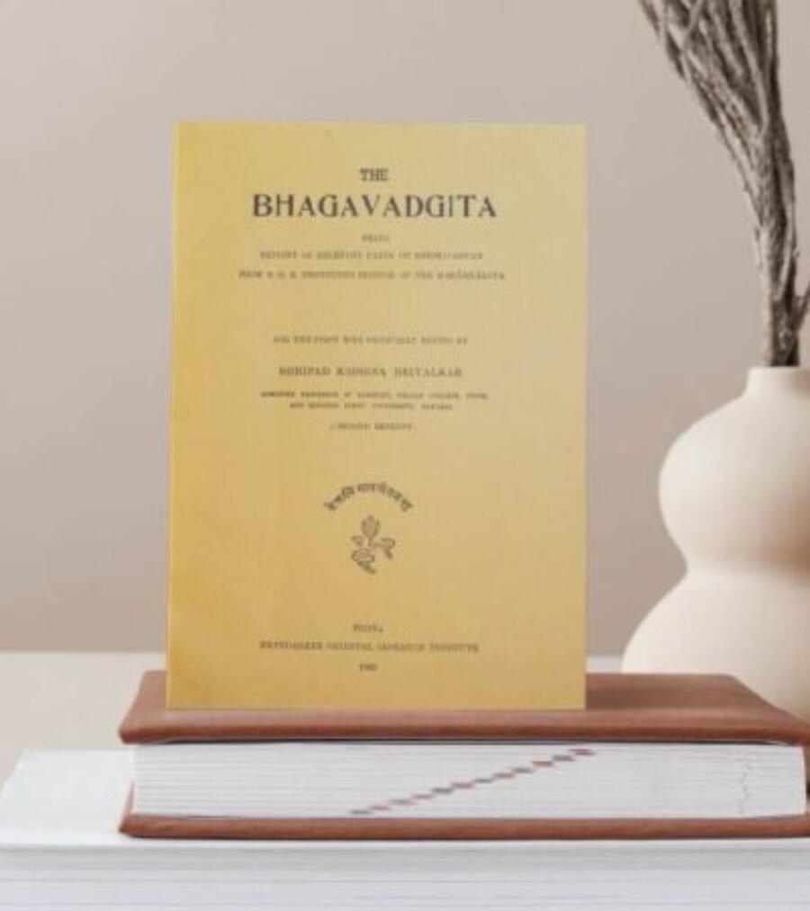 The Bhagavadgita Reprinted From The Bhismaparvan